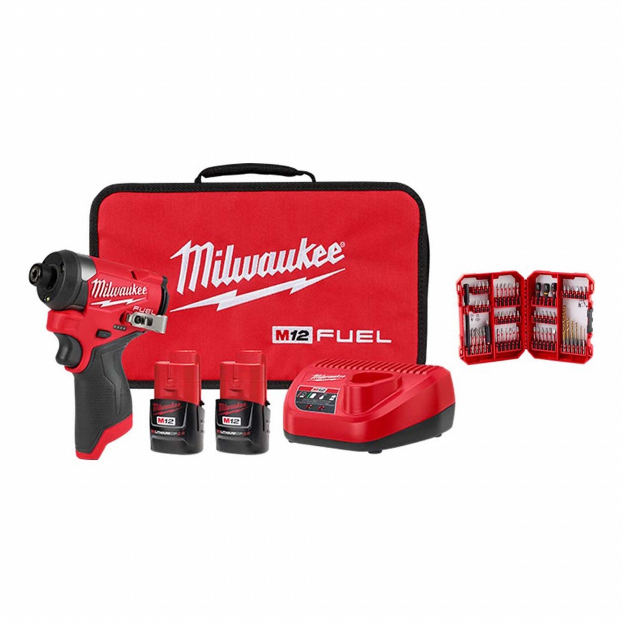 Impact Driver Kit: 1, 500 in-lb Max. Torque, 3, 600 RPM No Load Speed, 4, 000 ipm Impacts per Minute