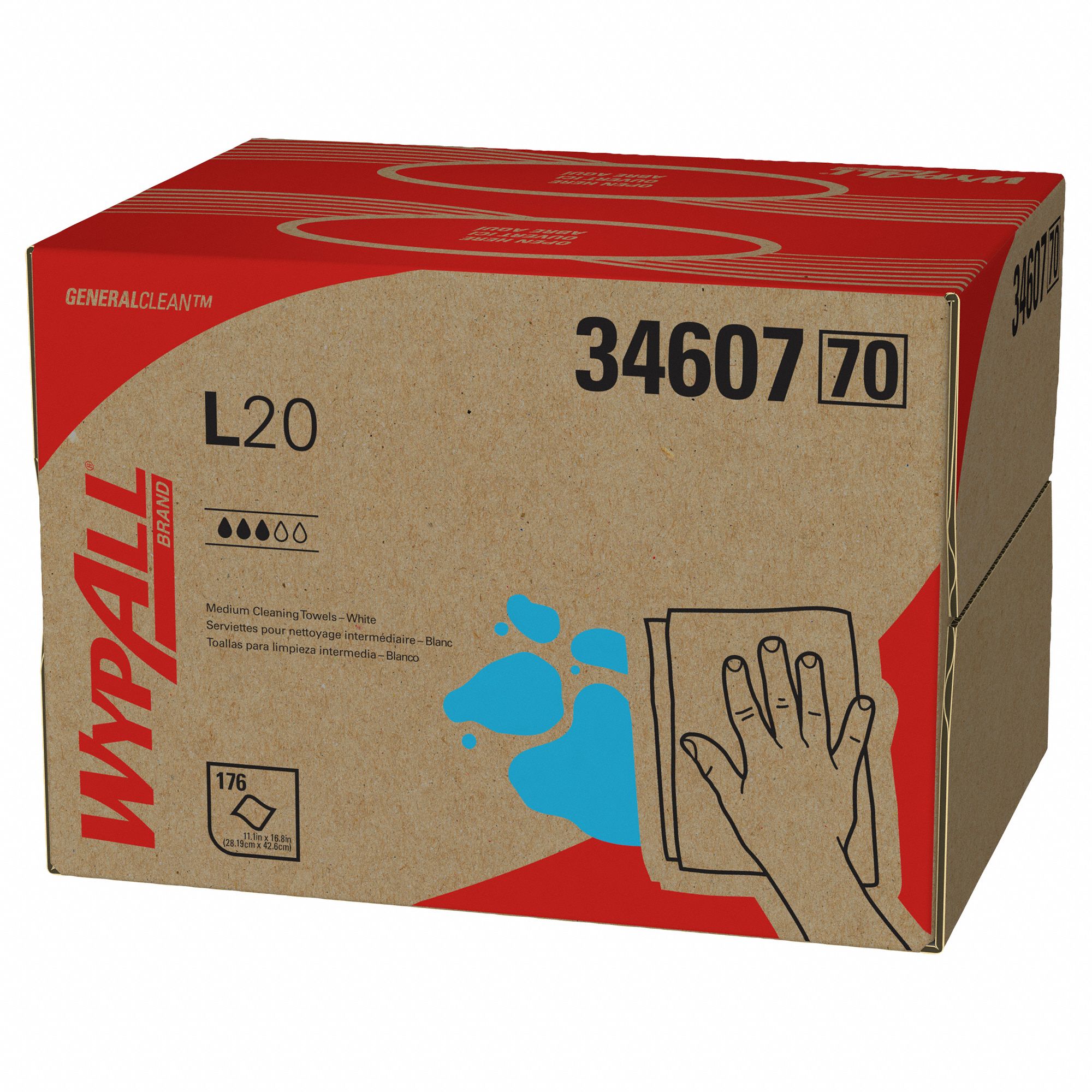 Cleaning Wipes Dispenser Box White
