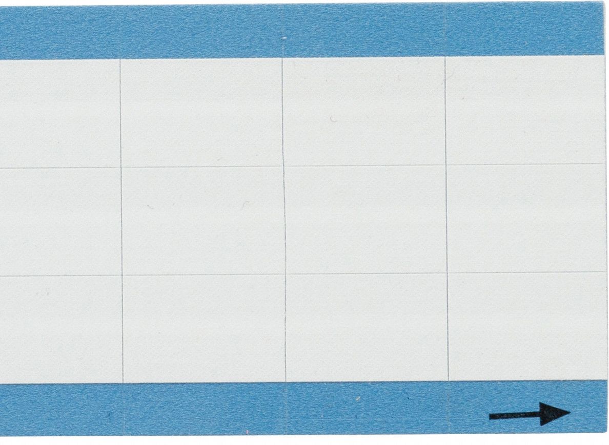 InspectionLabel White VinylCloth PK25