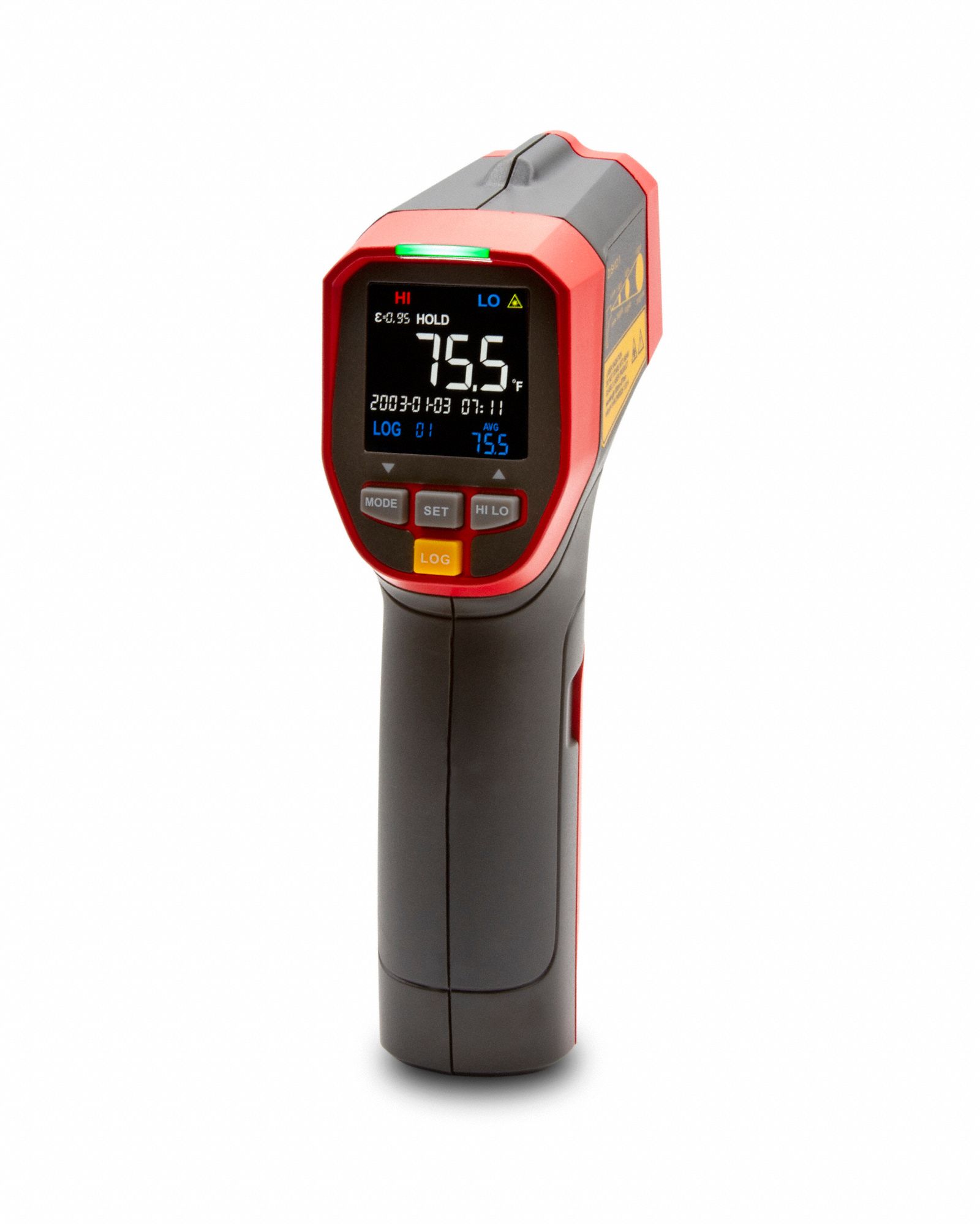 IR THERMOMETER,W/CIRCULAR LASER 12.1