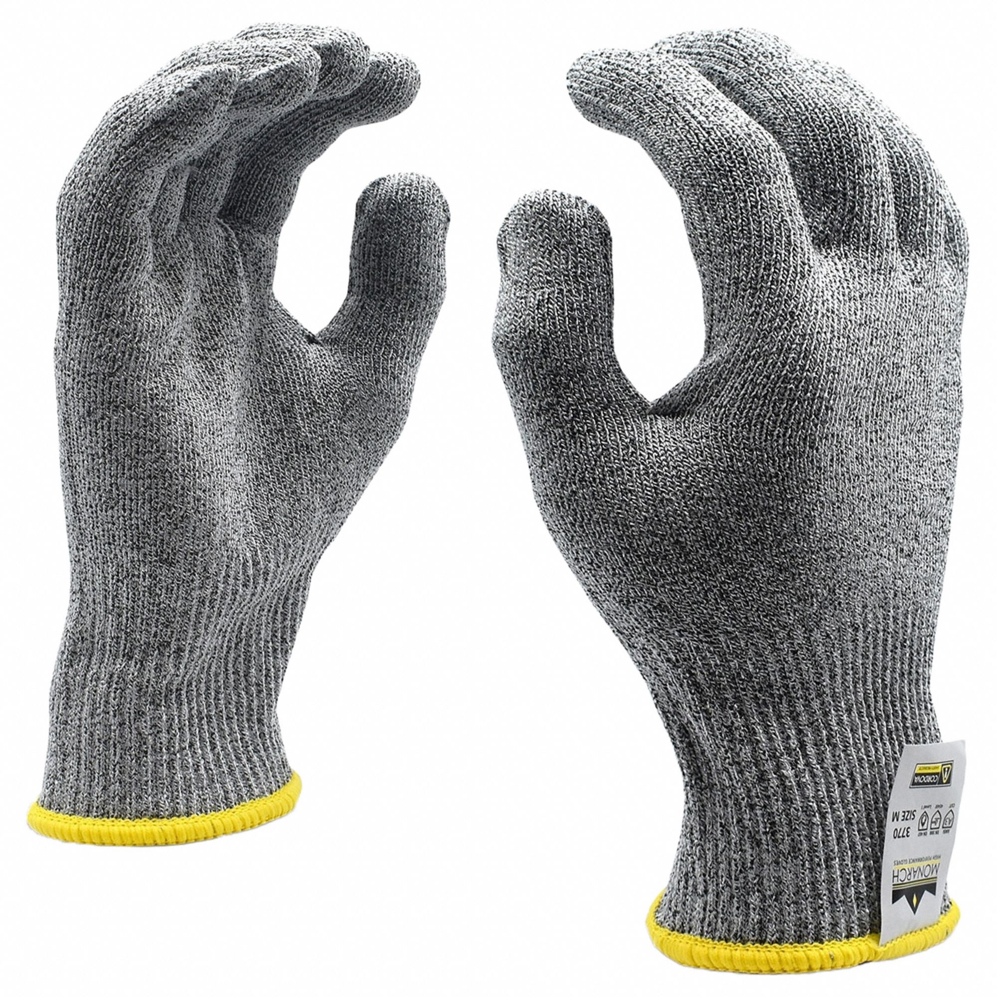 Gloves, Gray, ANSI
