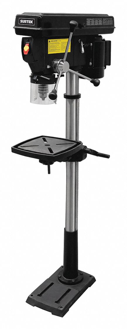 Taladro de Banco, Metal, Madera, Plástico, No, Banco, Taladro, Perforación, Variable