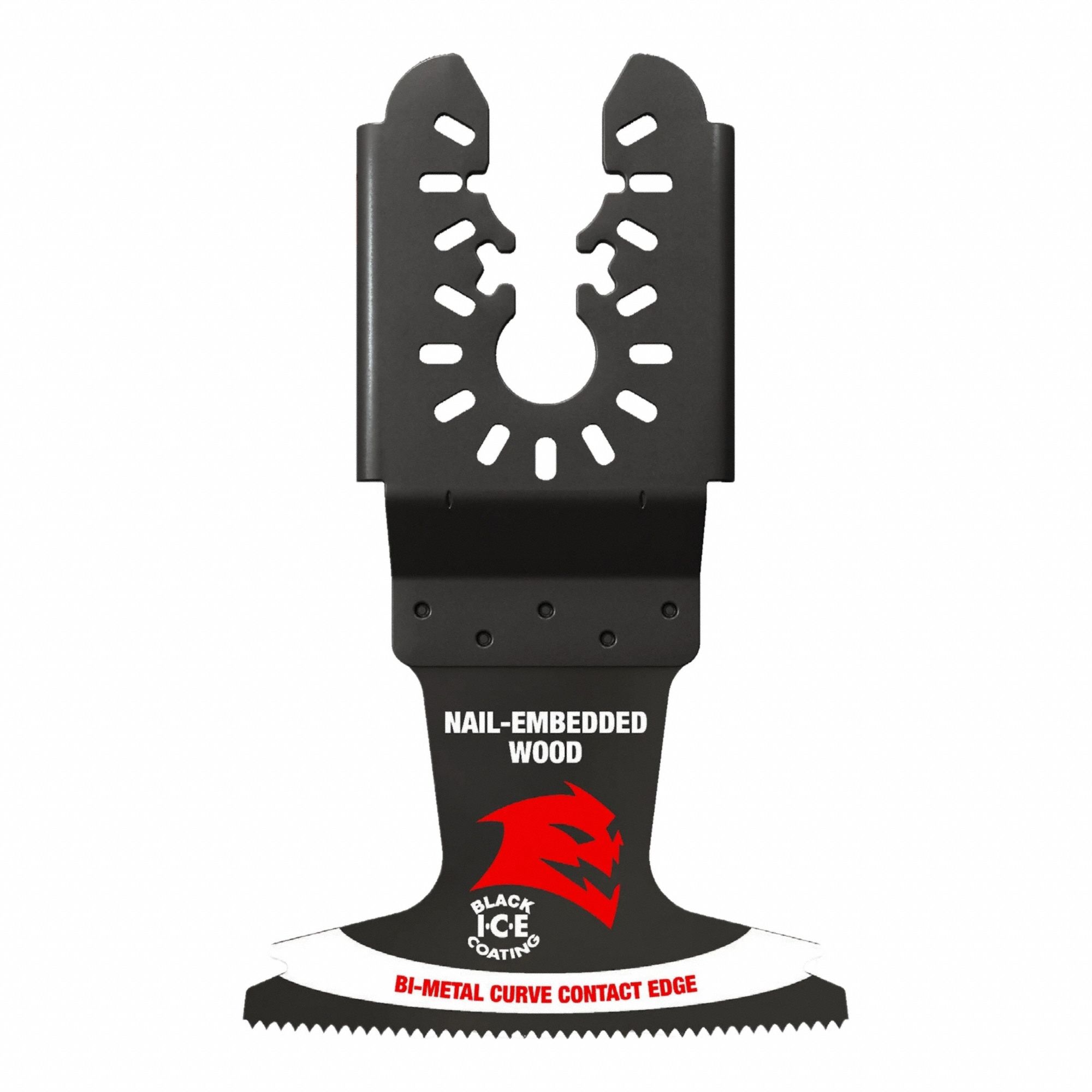 Oscillating Tool Blade: 1 1/2 in Blade Wd, 4 in Overall Lg, Bi-Metal, 3 Pieces, 3 PK