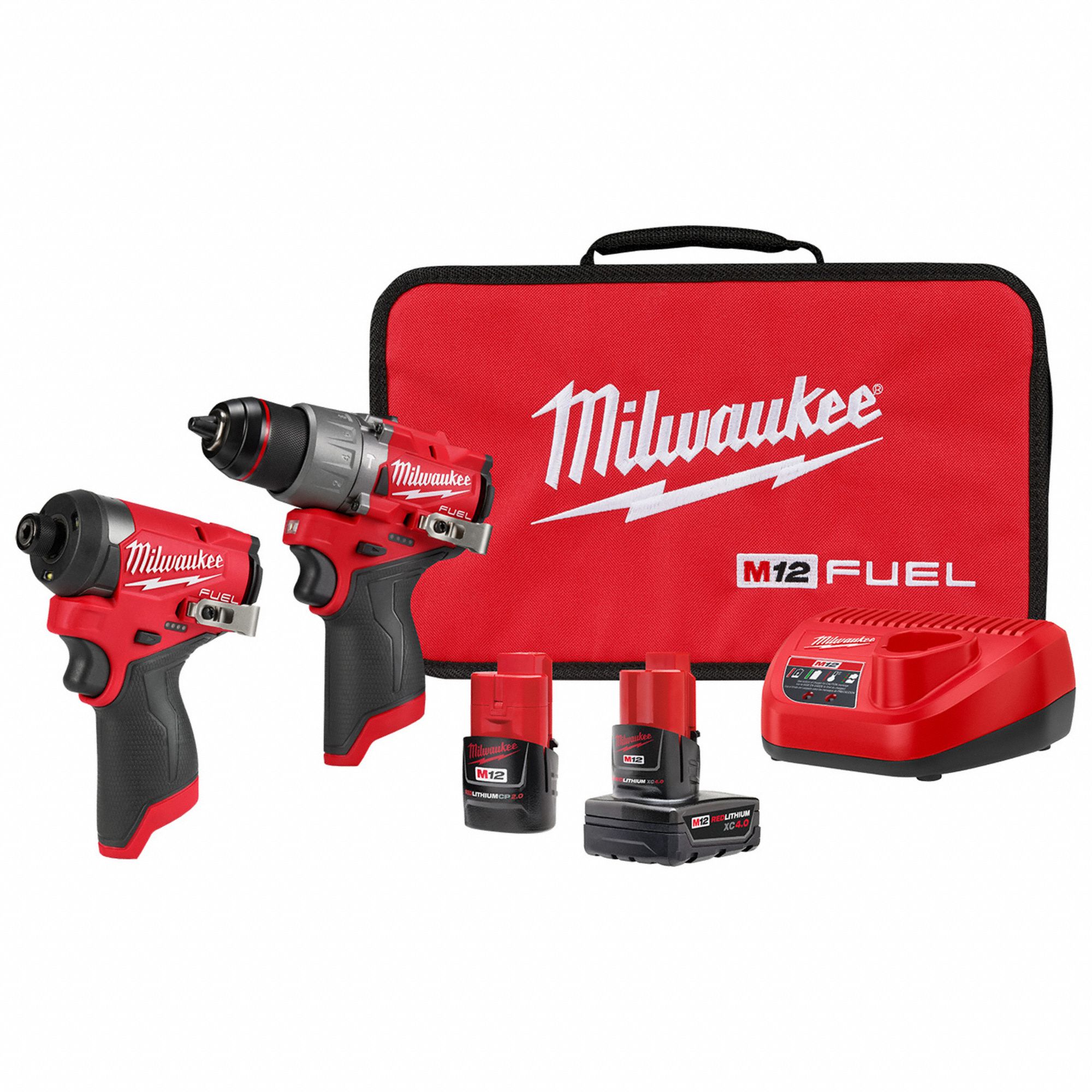 Tool Combination Kit: 2 Tools, Hammer Drill/Impact Driver, 12 V DC Volt, Battery Included
