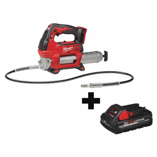 MILWAUKEE 18 V Volt Li Ion Cordless Grease Gun 349AJ3 2646 20