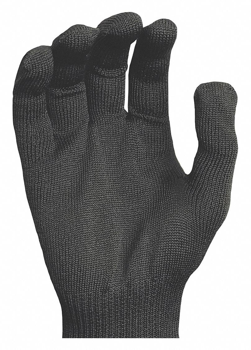 Paint Glove, Low Lint, 277 Black, 2XL, PK12