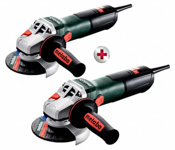 Angle Grinder, Wheel 4-1/2" Dia., PK2