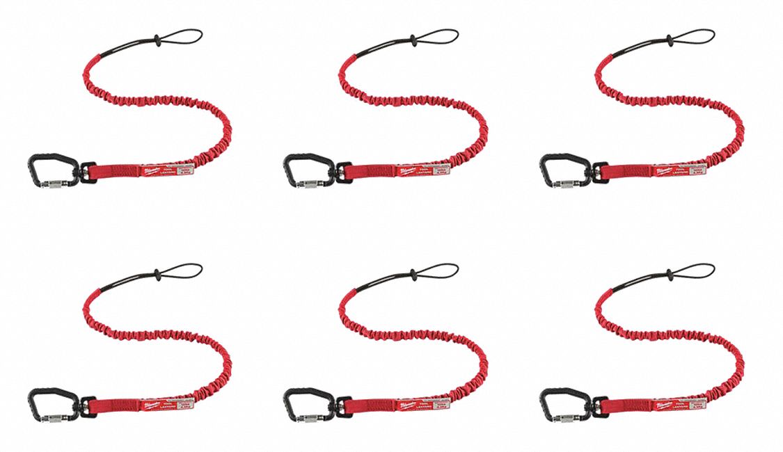 Tool Lanyard, 6 pk, 10 lb., 36-5/16" L