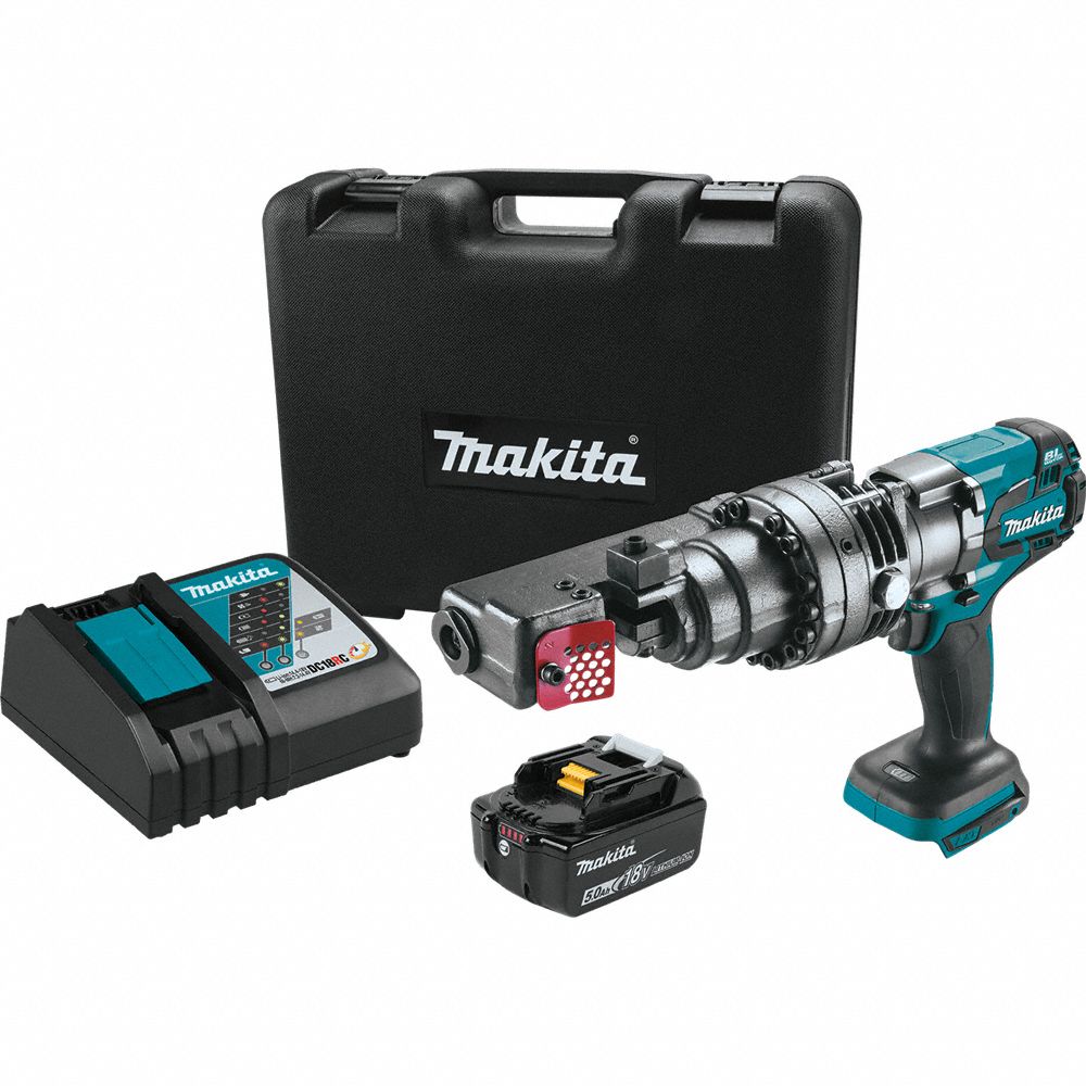 MAKITA, 18V DC, 5 Max. Rebar Size, Cordless Cable Cutter Kit 349JG4XCS04T1 Grainger