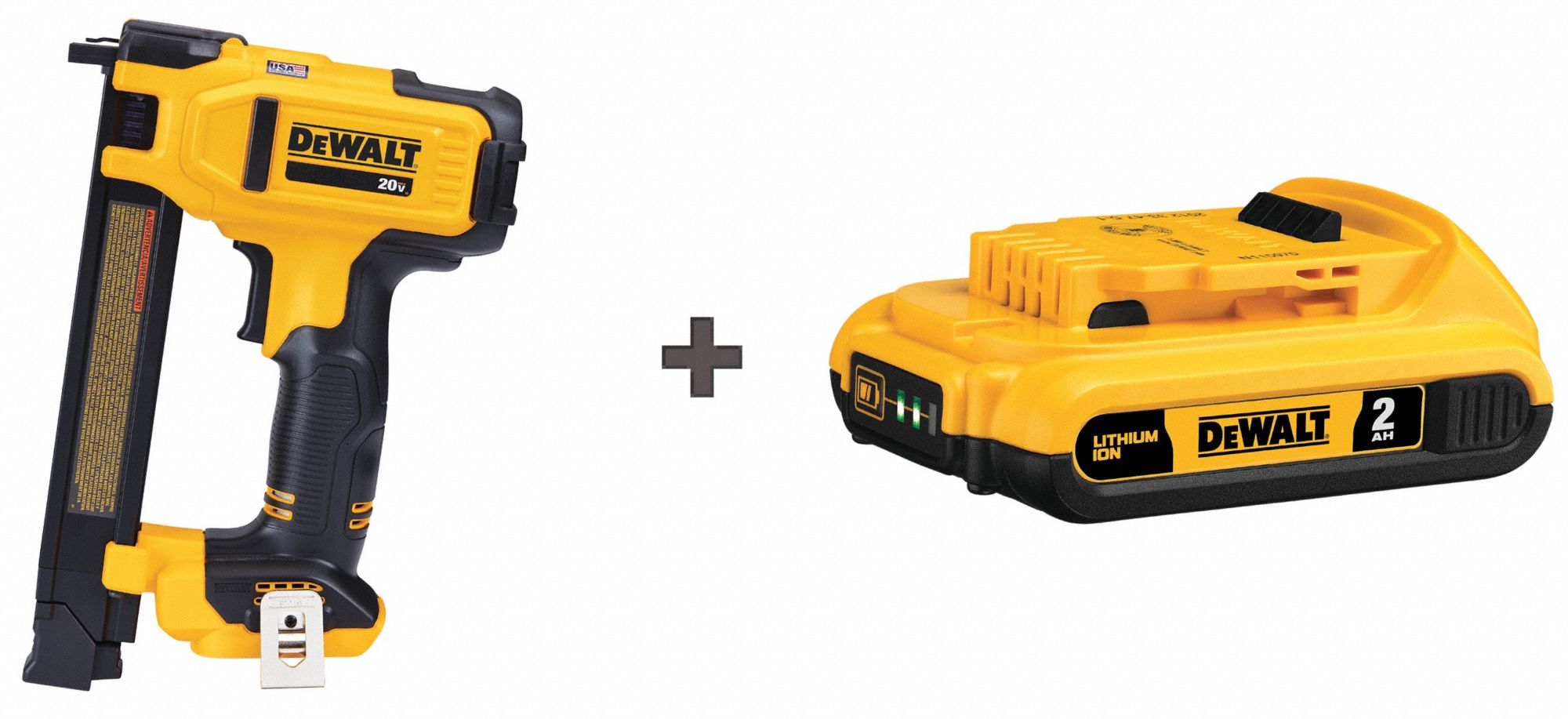 Dewalt battery deals staple gun