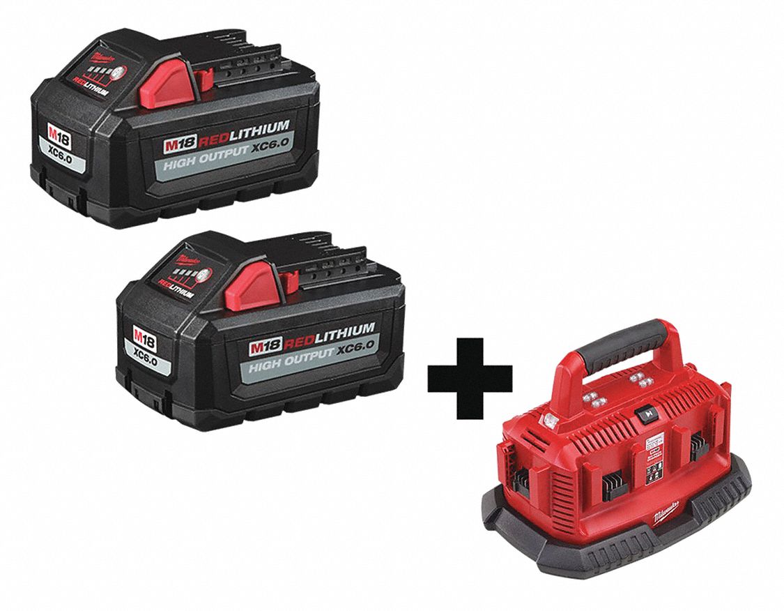Battery, 18V, Battery Charger Included