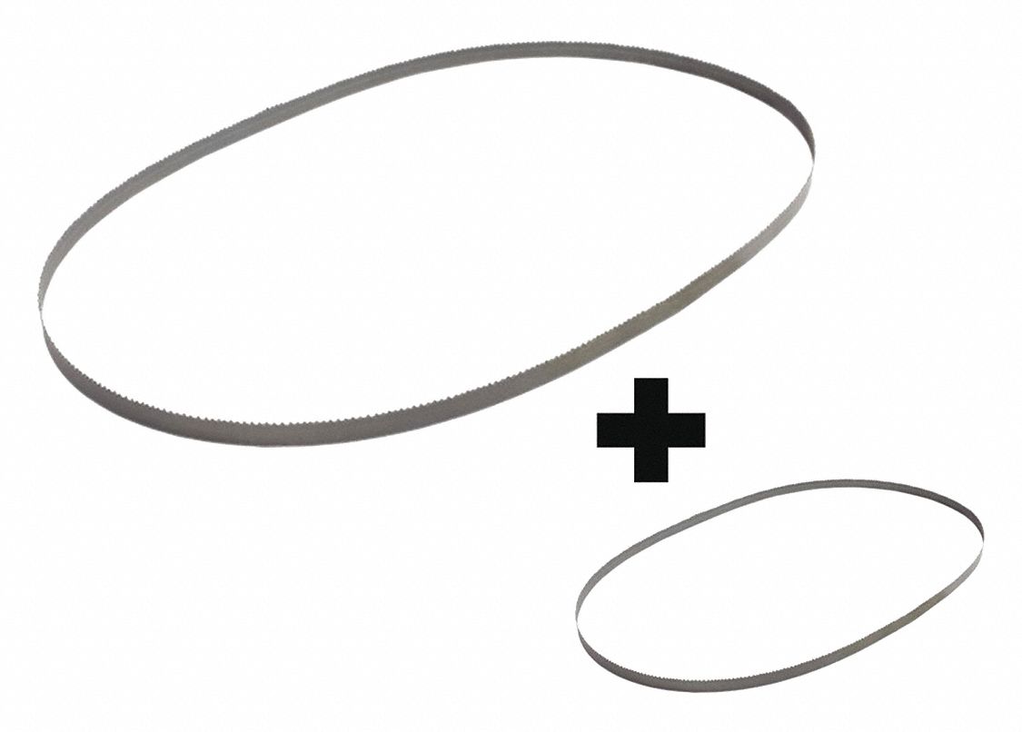 Portable Band Saw Blade, Blade 35-3/8" L