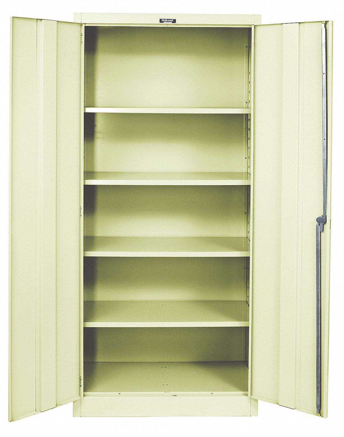 STORAGE CABINET, 48 IN X 24 IN X 78 IN, SWING HANDLE/KEYED, 20 GA PANEL THICK, FRAME