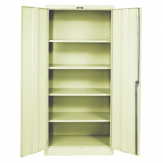 HALLOWELL, 48 in x 24 in x 78 in, Swing Handle & Keyed, Storage Cabinet ...