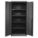 STORAGE CABINET, 48 IN X 24 IN X 78 IN, SWING HANDLE/KEYED, 20 GA PANEL THICK, FRAME