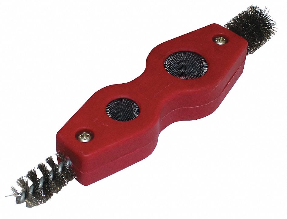 Pipe Cleaning Brush: 1/2 in/3/4 in Capacity