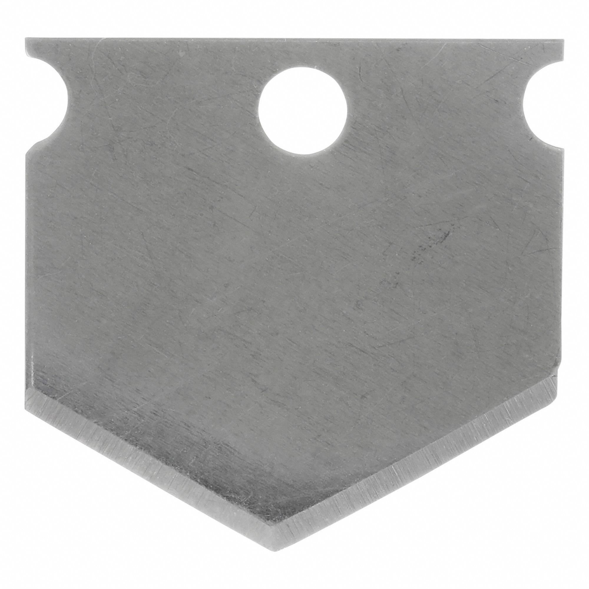 Replacement Blade: Cuts Nylon/Polyethylene/Polyurethane/PVC, For Grainger No. 34A520