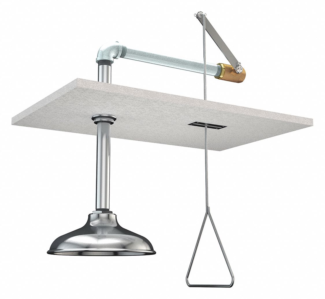 Concealed Emergency Shower