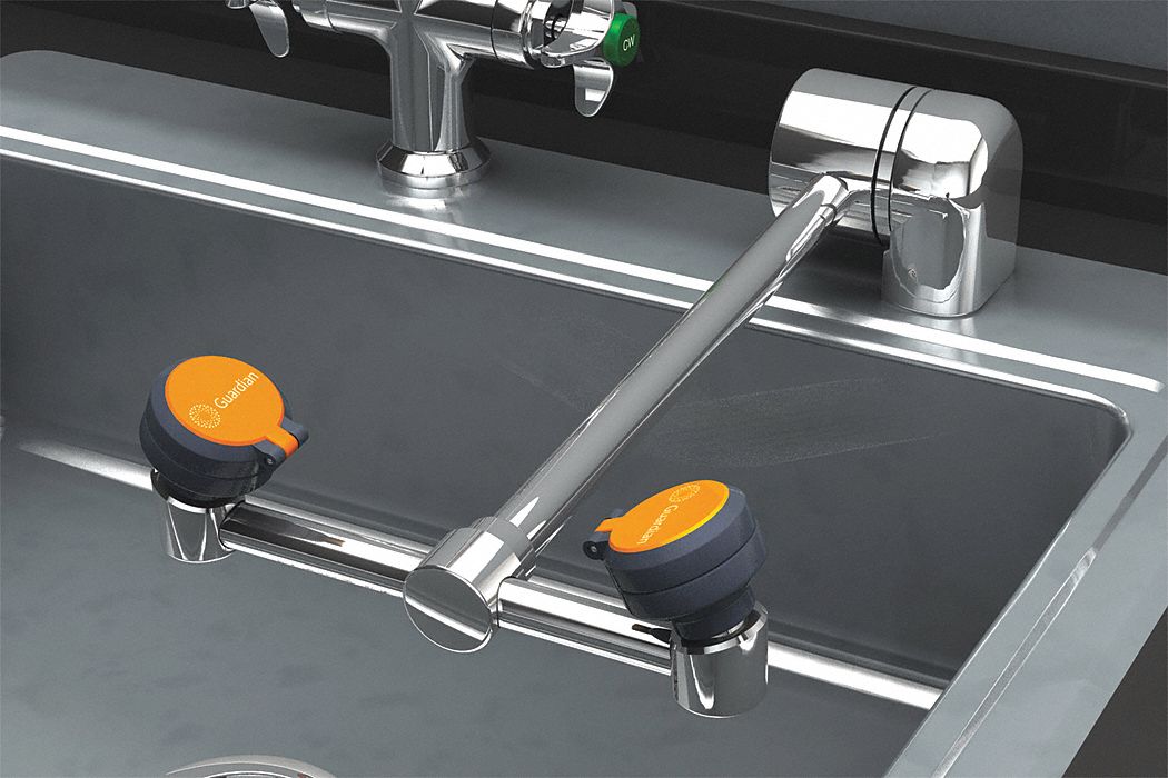 Deck Mtd Swing Down Eye Wash