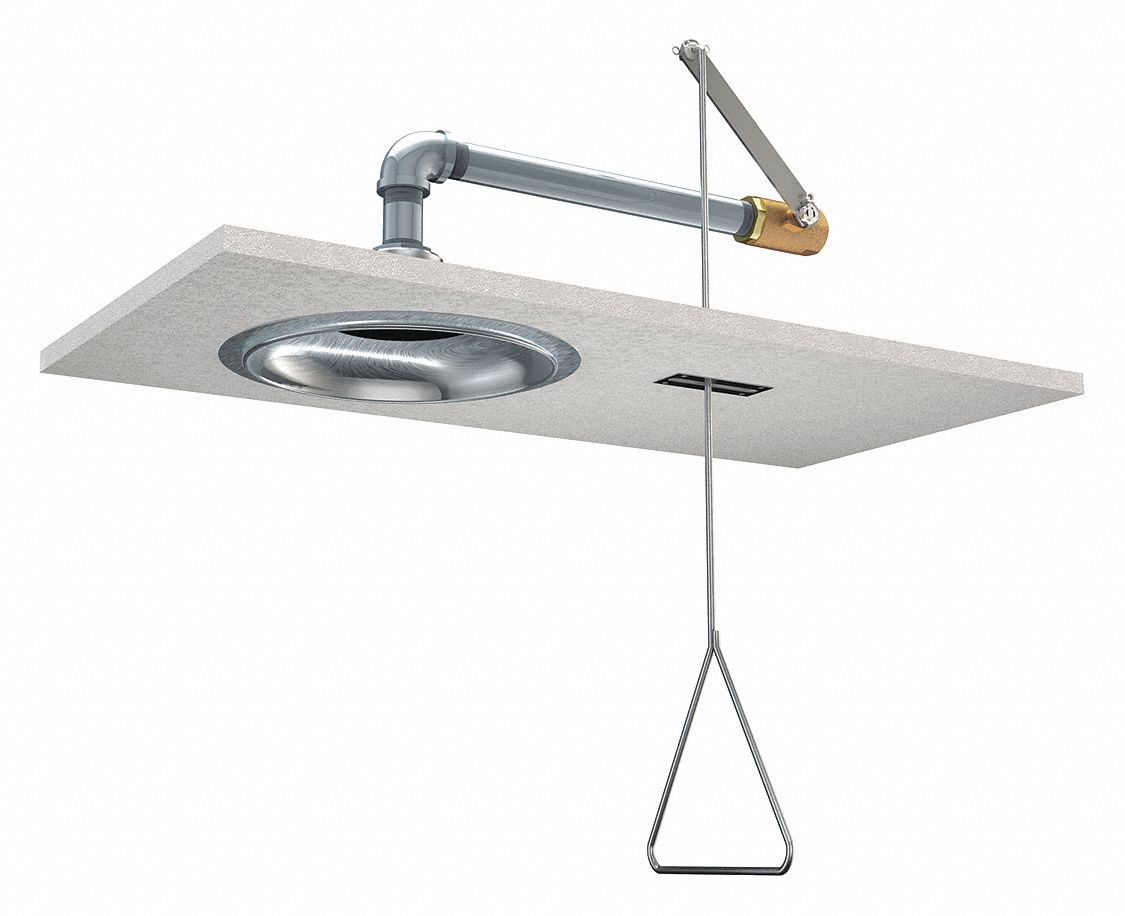 Concealed Emergency Shower