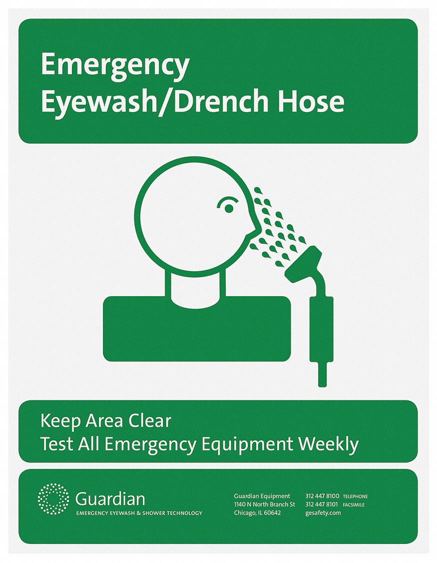 Emergency Sign Green