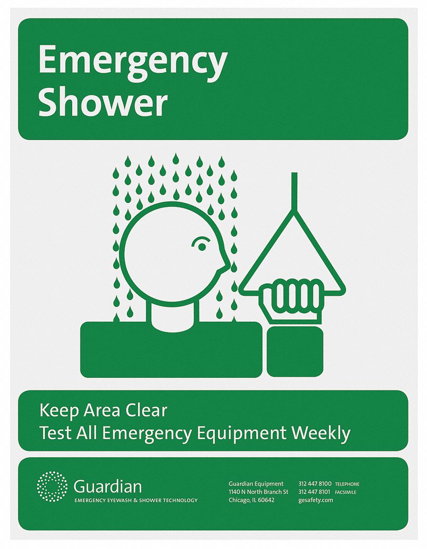 Emergency Sign Green