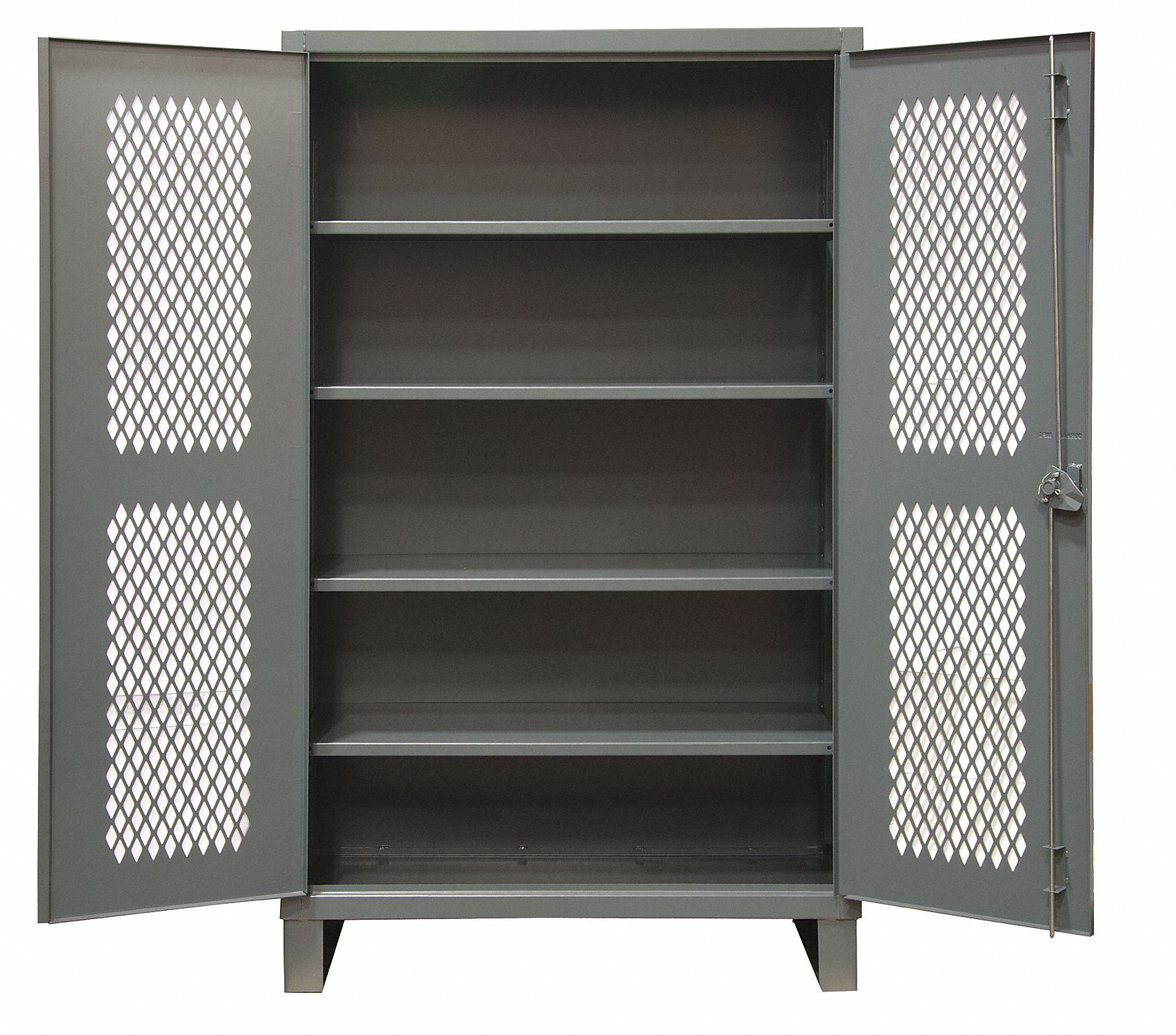 72 locking steel storage cabinet