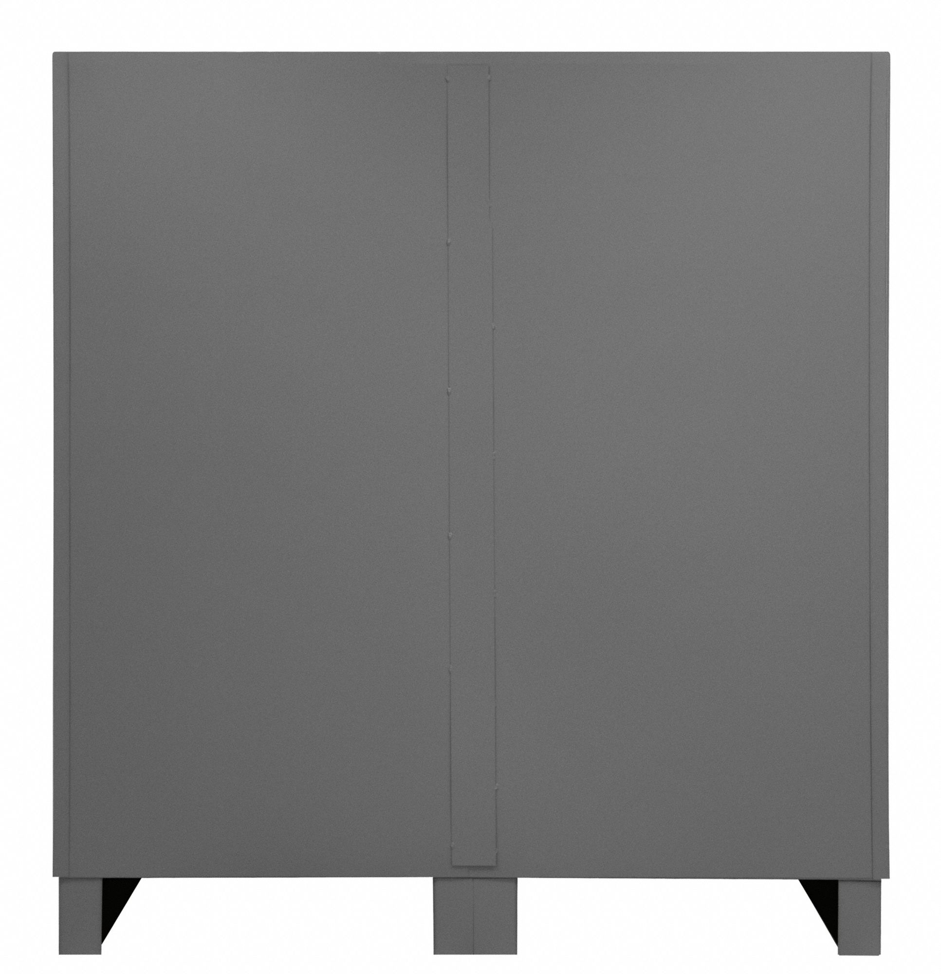 DURHAM MFG Storage 60 in x 24 in x 66 in, Swing Handle