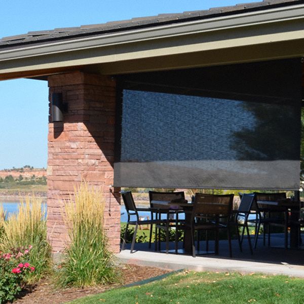 KEYSTONE FABRICS Exterior Sun Shade, Wall, Ceiling, Pole