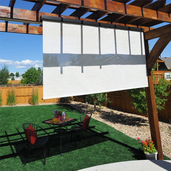 KEYSTONE FABRICS Exterior Sun Shade, Wall, Ceiling, Pole
