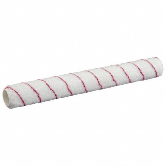 PREMIER Microfiber Roller: 18 in Lg, 3/8 in Nap Size, Microfiber,  Microfiber, Std, 3/8 in Nap Size