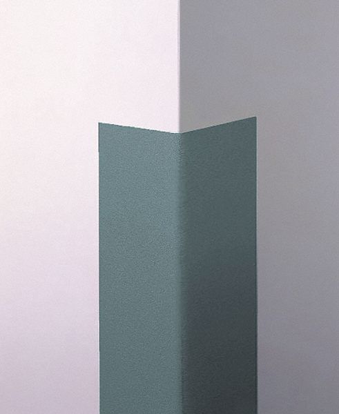 Corner Guard, Teal, Textured, Vinyl, 4 ft H