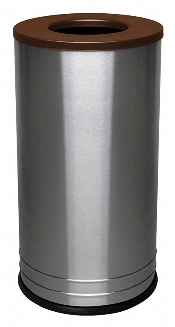 TOUGH GUY Bote de Basura, Redonda, 18 gal., 28