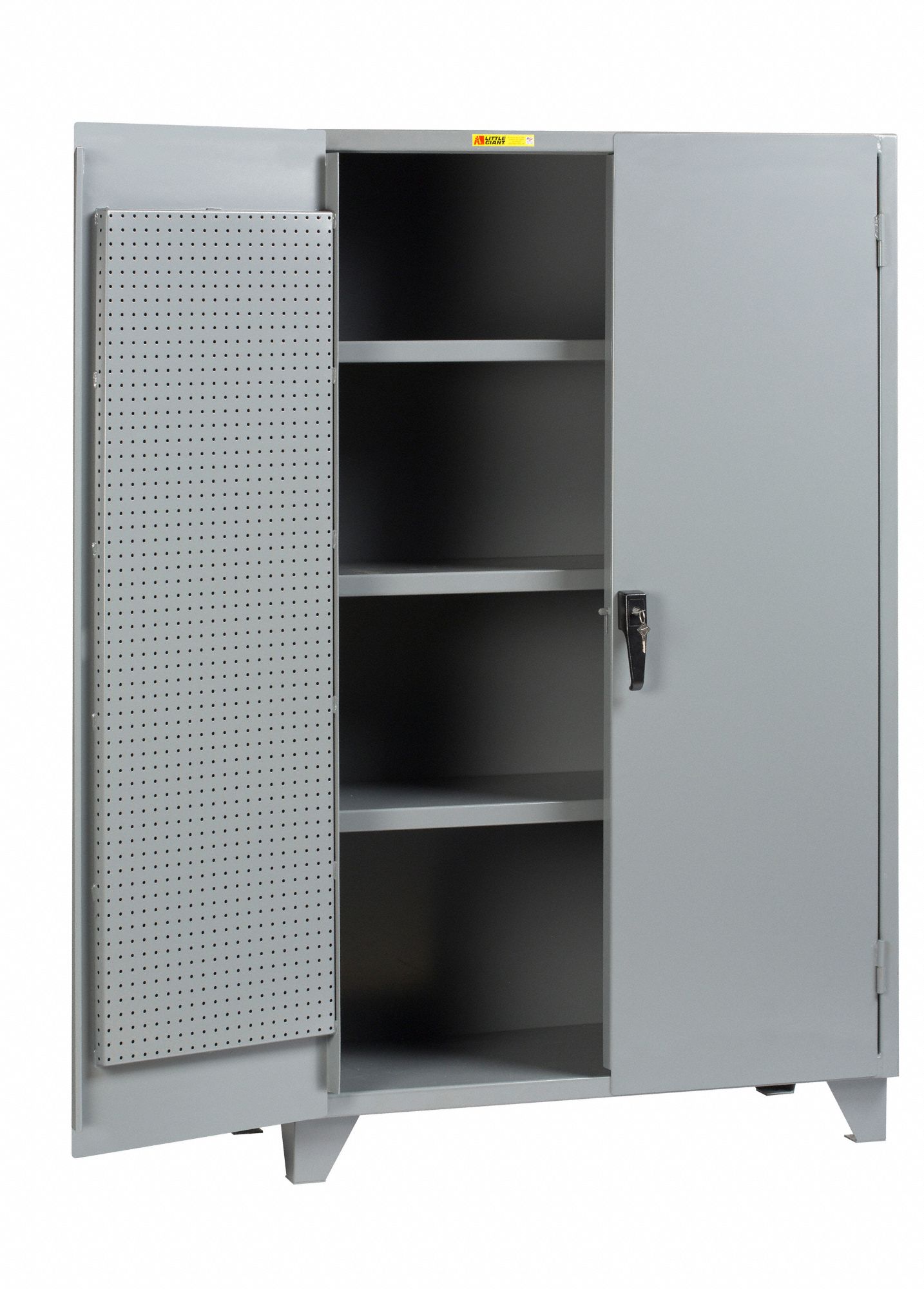 LITTLE GIANT Pegboard 60 in x 24 1/4 in x 78 in, Swing Handle