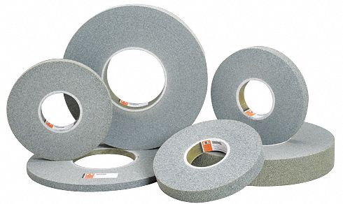 Convolute Wheel, 6 Dia. x 1W x1in. Arbor