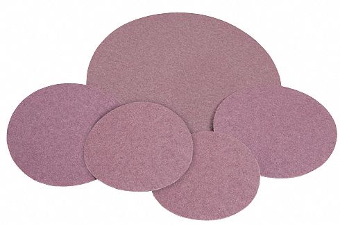 PSA Sanding Disc, No Hole, 6in Dia, 36, PK50
