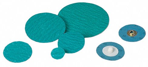 Quick Change Disc, 3in Dia, 60, PK50