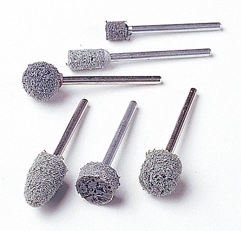 Unitized Mnted Point, 1/2" Dia, 1/8", PK50