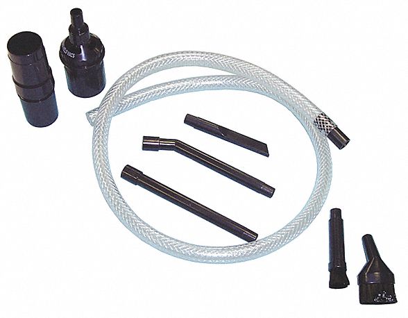 Micro Tool Kit: For Canister Vacuum, For 1 1/4 in Hose Dia, For Canister Vacuum Vacuum Type