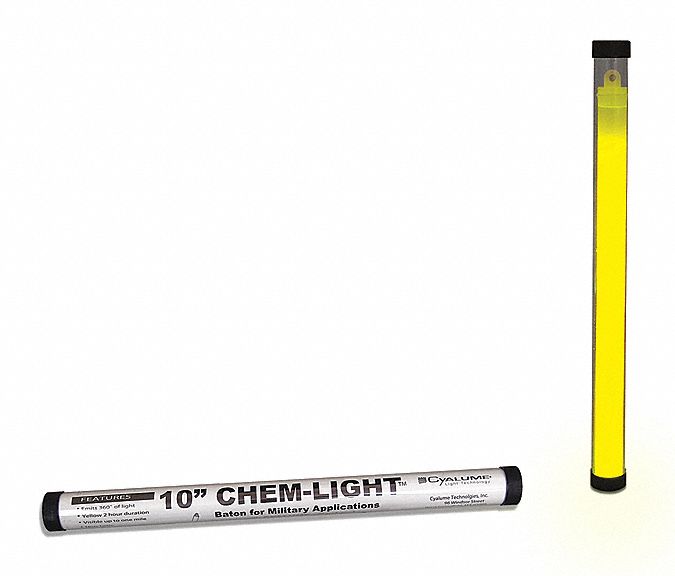 Lightstick: 6260-01-445-3938, Yellow,
