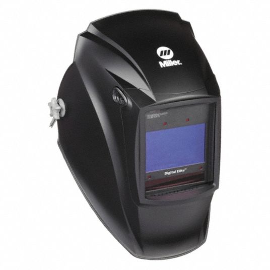 MILLER ELECTRIC, AutoDarkening, 4 Arc Sensors, Welding Helmet 34C380