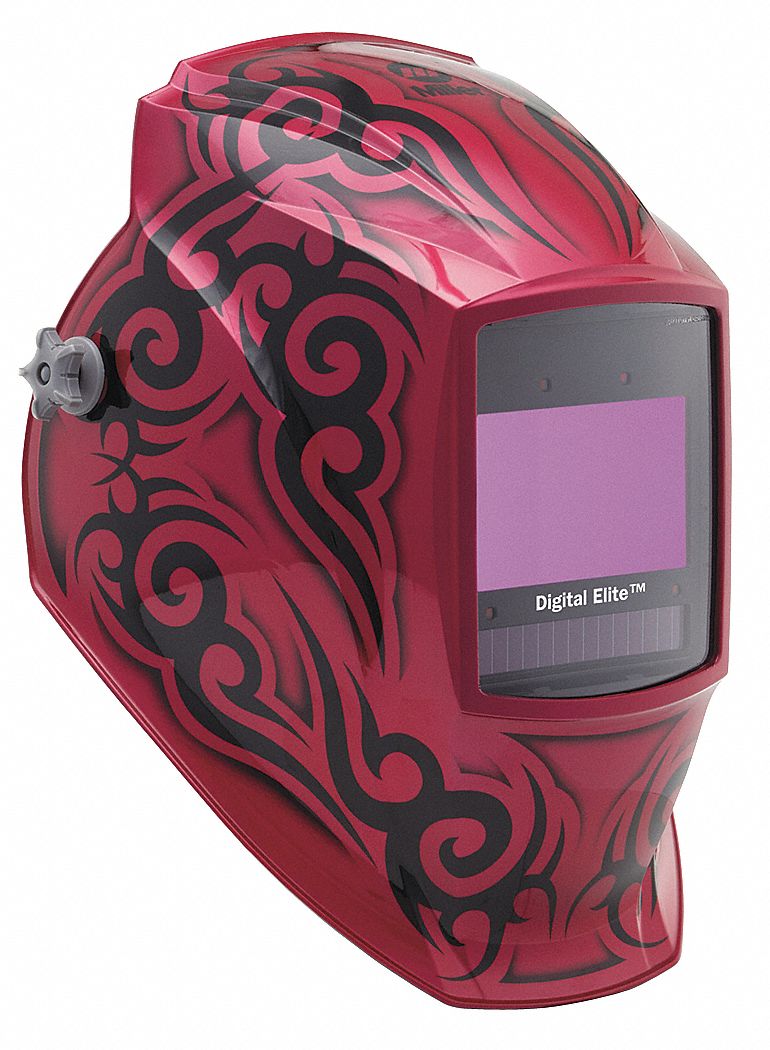 MILLER ELECTRIC Digital Elite Series Auto Darkening Welding Helmet, 8