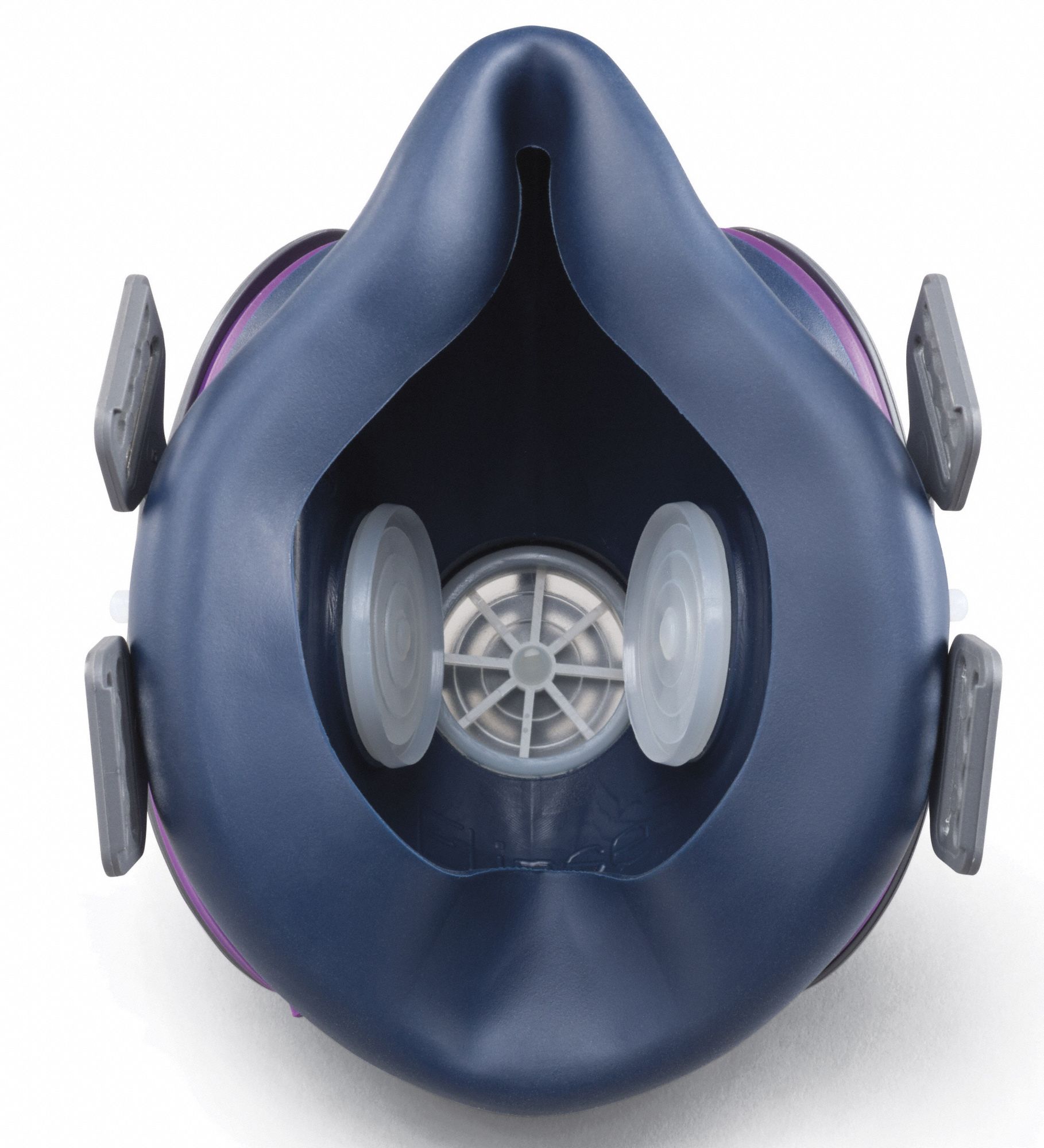 Half Mask Respirator Kit,M/L,Purple