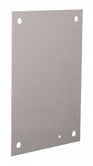 Interior Panel: Back Panel Panel, 57 in Overall Ht, 33 in Overall Wd, Steel, Painted