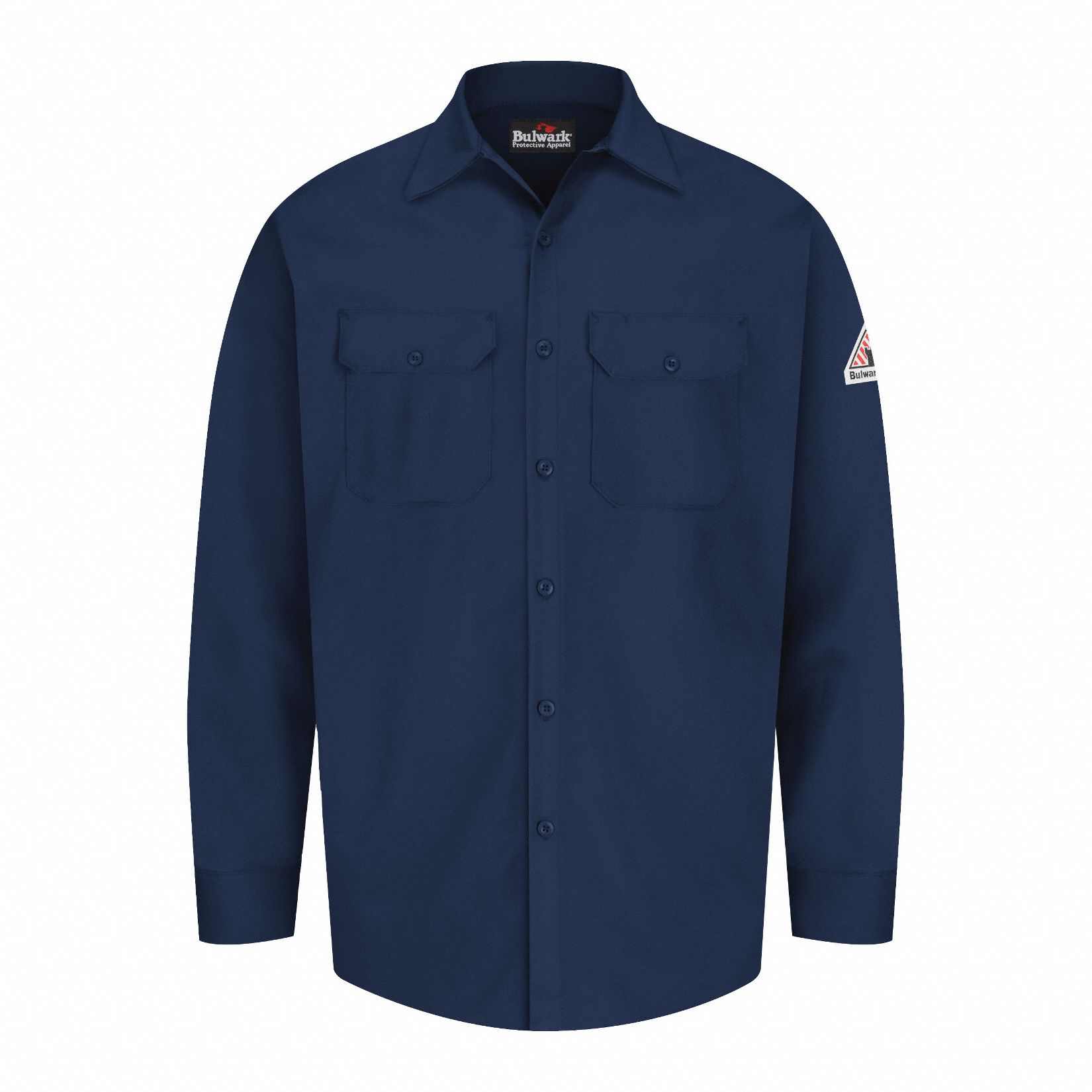 Flame-Resistant Collared Shirt: 7.7 cal/sq cm ATPV, Men's, Regular, 2XL, Excel FR® ( 7 oz )