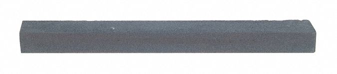 Single Grit Utility Sharpening Stone: 10 in L x 1 1/16 in W x 3/4 in, Silicon Carbide, Fine