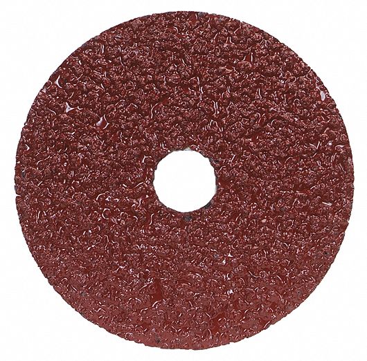 Fiber Disc: 7" x 7/8", Aluminum Oxide, 100 Grit, F240, 25 PK