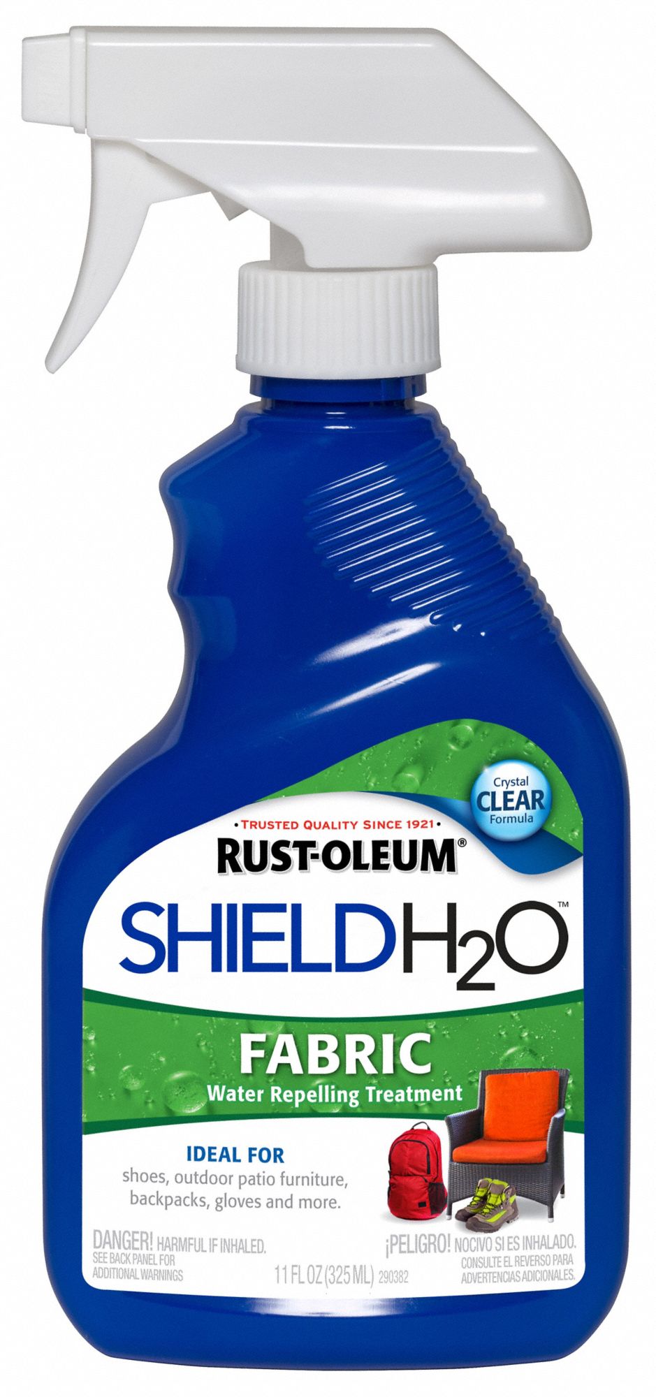 RUSTOLEUM, Trigger Spray Bottle, 11 oz, Shield H2O Fabric Spray