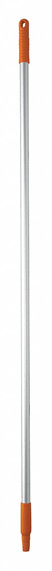 ORANGE HANDLE,ALUMINUM,57-1/2" L,1" H