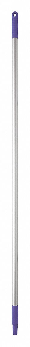 PURPLE HANDLE,ALUMINUM,57-1/2" L,1" H